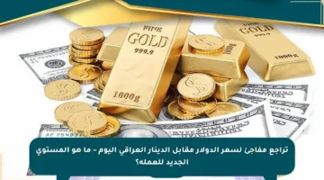 تراجع مفاجئ لسعر الدولار مقابل الدينار العراقي اليوم – ما هو المستوى الجديد للعملة؟
